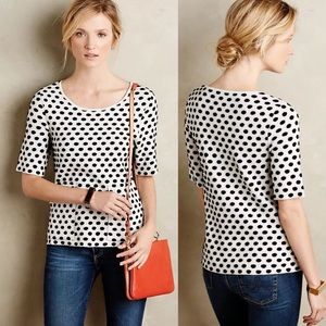 Anthropologie MOTH | Dottie Polka Dot Pullover